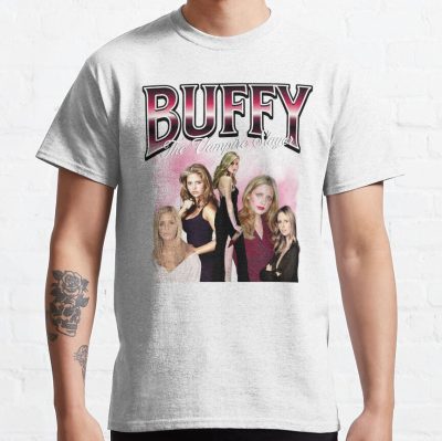 ssrcoclassic teemensfafafaca443f4786front altsquare product1000x1000.u1 14 - Buffy The Vampire Slayer Shop